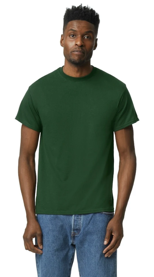 Custom Gildan 50/50 T-Shirt - Greens