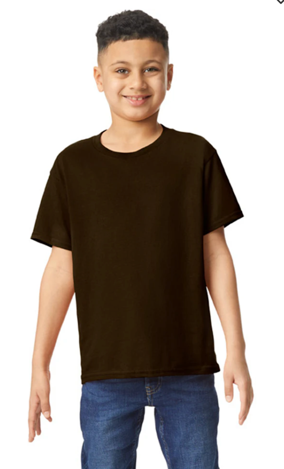 Custom Youth Heavy Cotton™ T-Shirt - Yellow/Orange/Brown