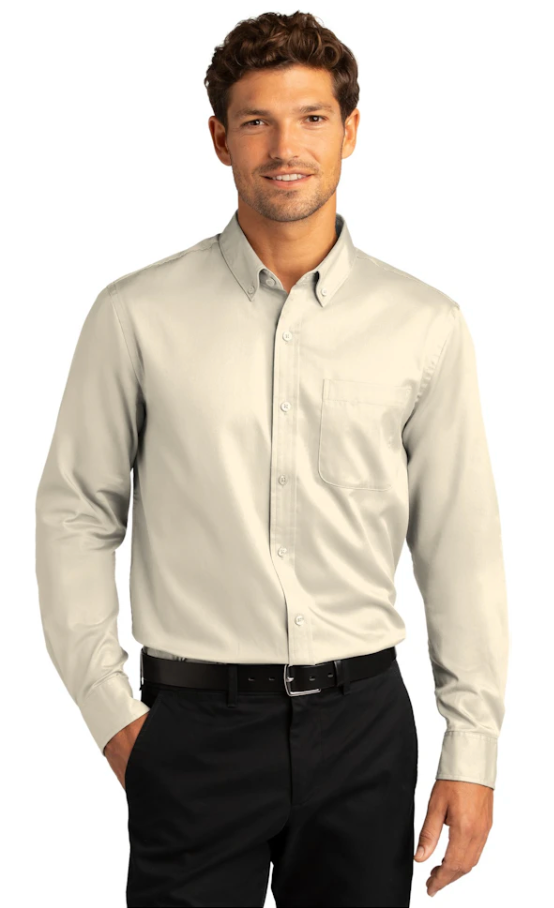 Men's Long Sleeve SuperPro React Twill Shirt