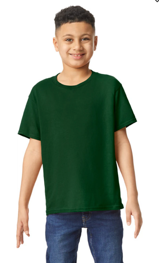 Custom Youth Heavy Cotton™ T-Shirt - Green