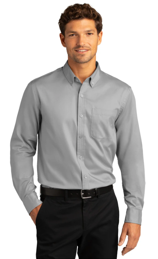 Men's Long Sleeve SuperPro React Twill Shirt