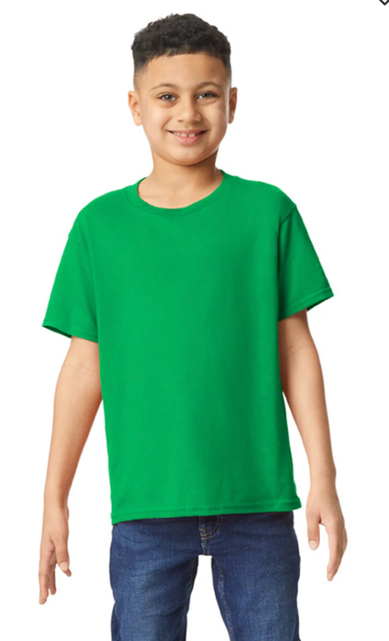 Custom Youth Heavy Cotton™ T-Shirt - Green