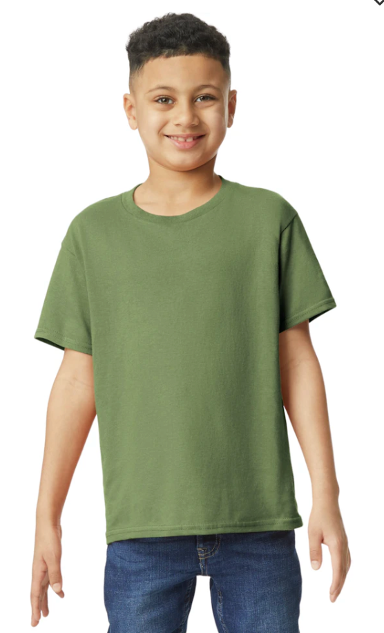 Custom Youth Heavy Cotton™ T-Shirt - Green