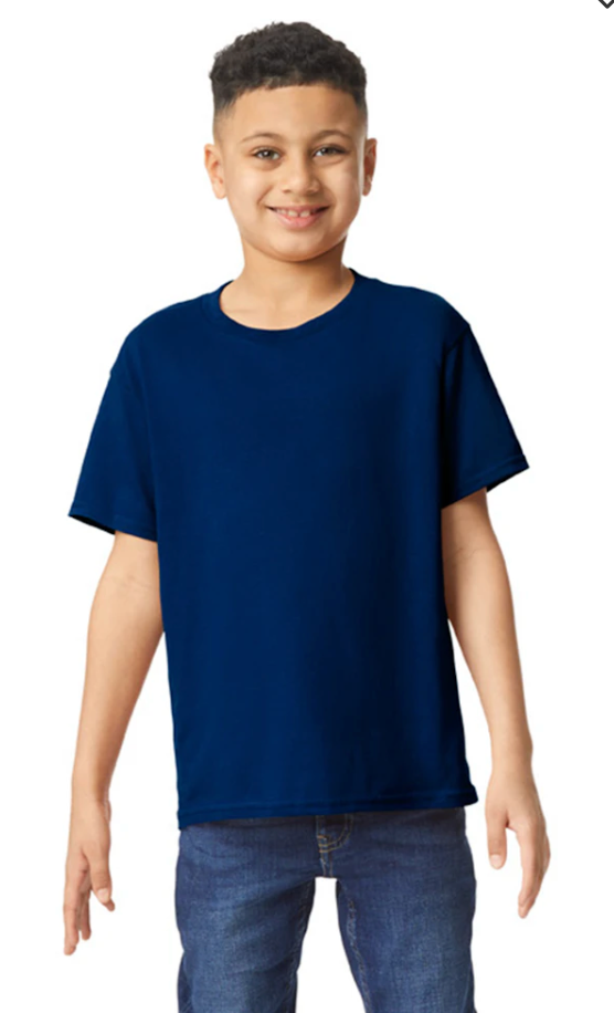 Custom Youth Heavy Cotton™ T-Shirt - Blue/Purple