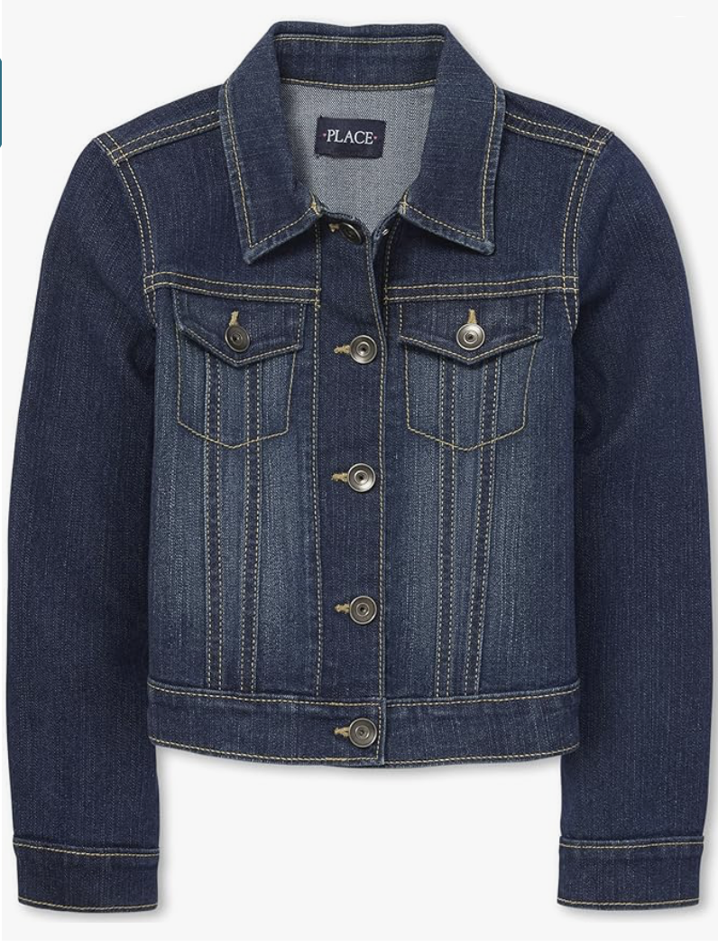 Girls Basic Denim Jacket