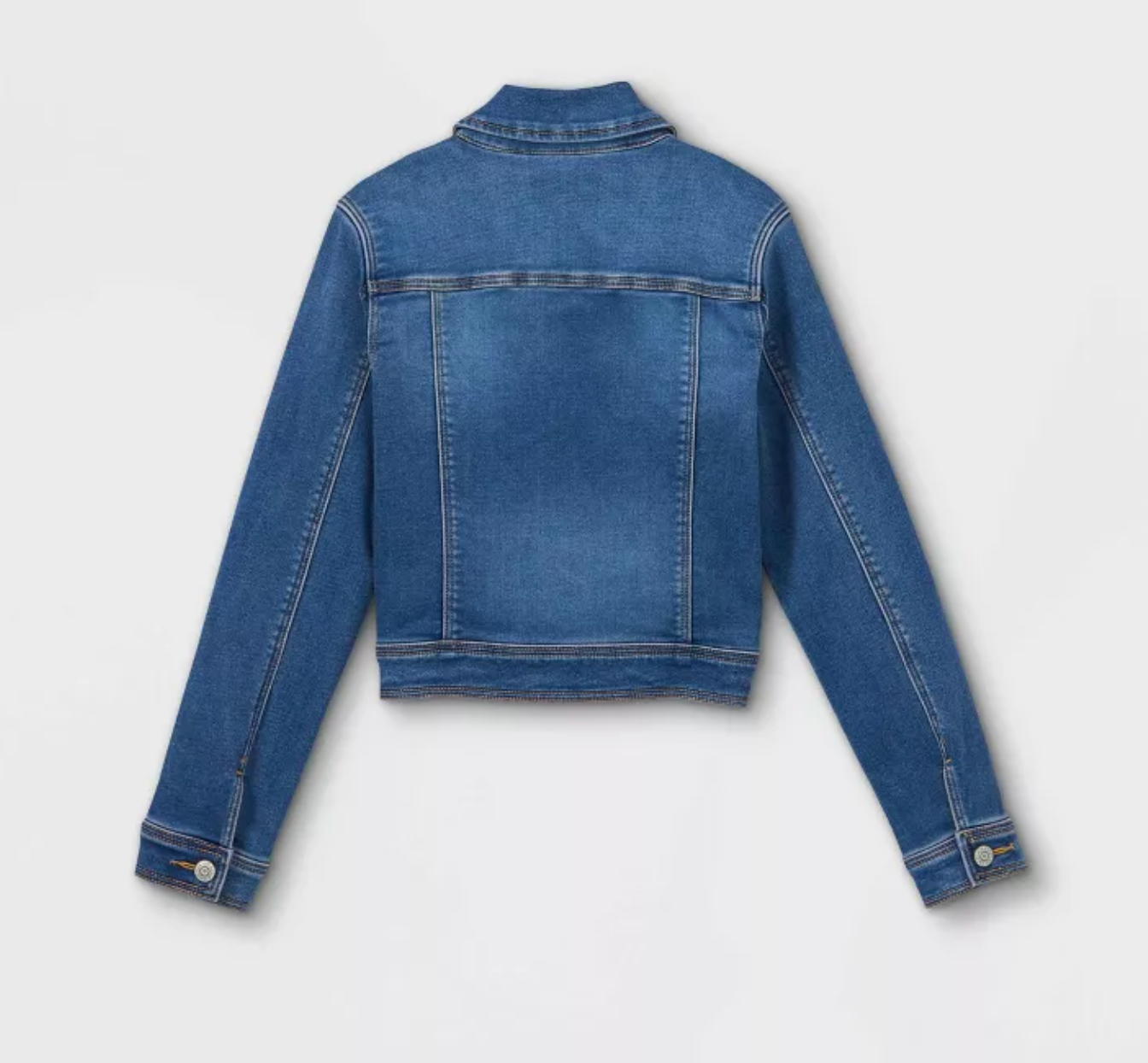 Girls Basic Denim Jacket