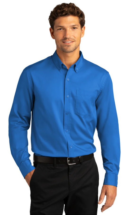 Men's Long Sleeve SuperPro React Twill Shirt