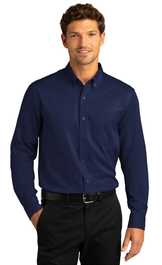 Men's Long Sleeve SuperPro React Twill Shirt