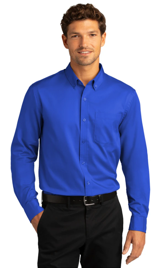 Men's Long Sleeve SuperPro React Twill Shirt