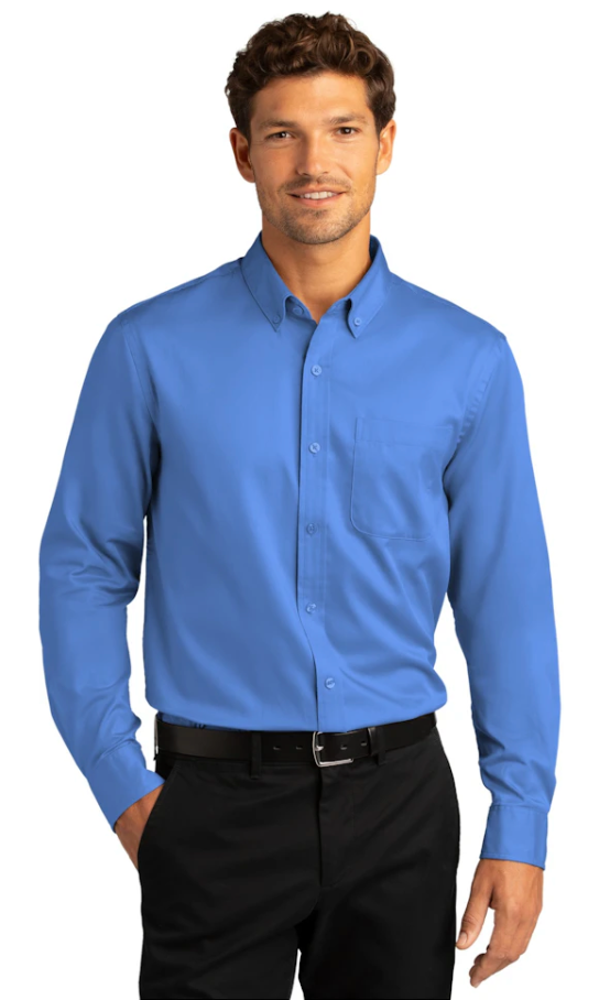 Men's Long Sleeve SuperPro React Twill Shirt